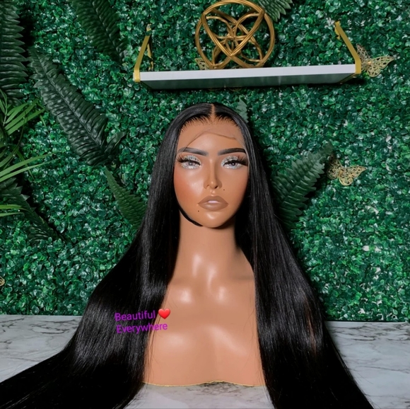 Human Hair Lace Wig - Picture 2 of 5